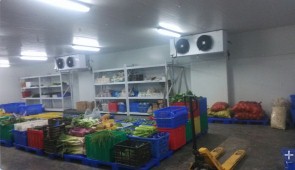 成都環球會展配送中心10000立方冷庫工程