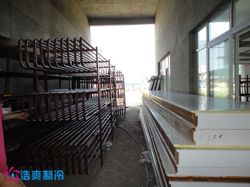 湖北孝感生豬屠宰場大型低溫冷庫工程案例