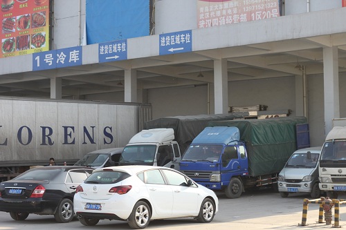 已經完工的武漢白沙洲農產市場冷庫工程