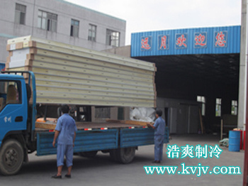 冷庫板抵達巴基斯坦