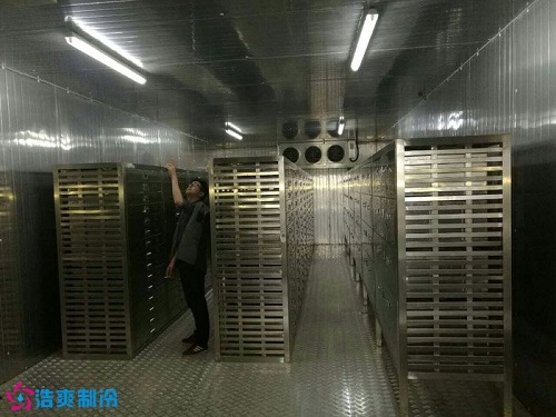 國家海洋局第二局低溫冷庫室內實拍