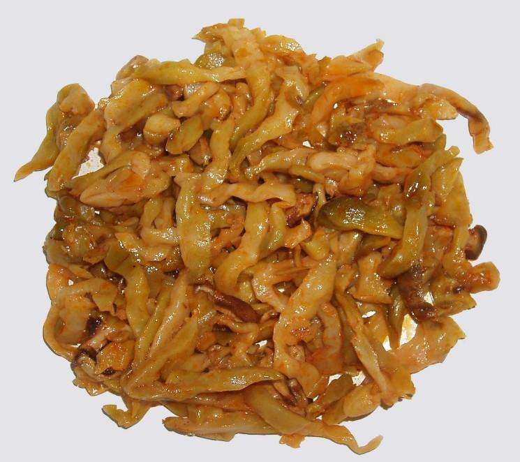 榨菜冷庫貯藏后的效果